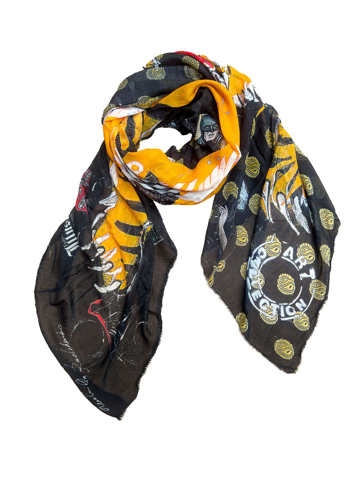 FullArt IRA - Artistico  Foulard Unisex Firmato - 140X200cm, Multiplo d’arte da indossare, limited edition