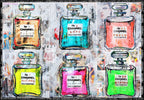 Fullart Life Essence Channel  - Artistico Foulard Unisex Firmato - 140X200cm, Multiplo d’arte da indossare, limited edition