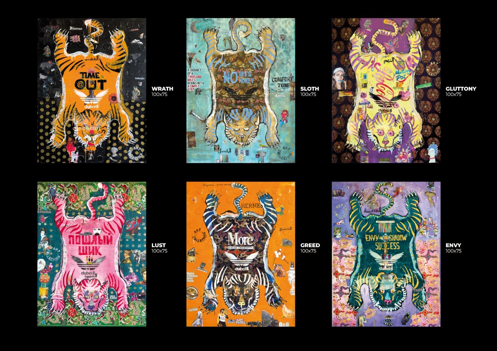 FullArt LUSSURIA - Artistico  Foulard Unisex Firmato - 140X200cm, Multiplo d’arte da indossare, limited edition