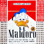 Fullart Maldoro - Artistico Foulard Unisex Firmato - 140X200cm, art-to-wear, limited edition