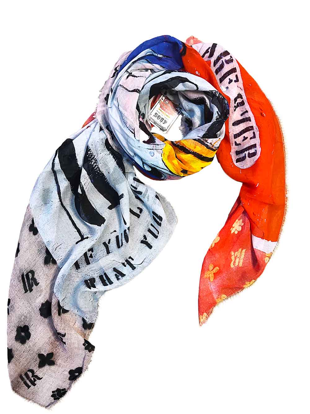 Fullart Maldoro - Artistico Foulard Unisex Firmato - 140X200cm, art-to-wear, limited edition