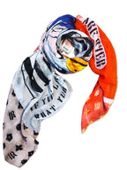Fullart Maldoro - Artistico Foulard Unisex Firmato - 140X200cm, art-to-wear, limited edition