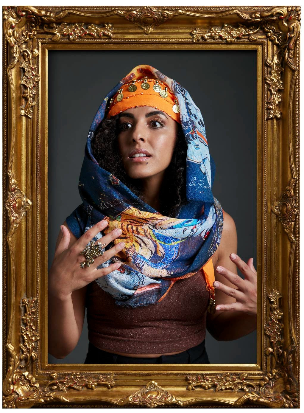 Fullart Merdes D'Artiste Fullart - Artistico Foulard Unisex Firmato - 140X200cm, art-to-wear, limited edition
