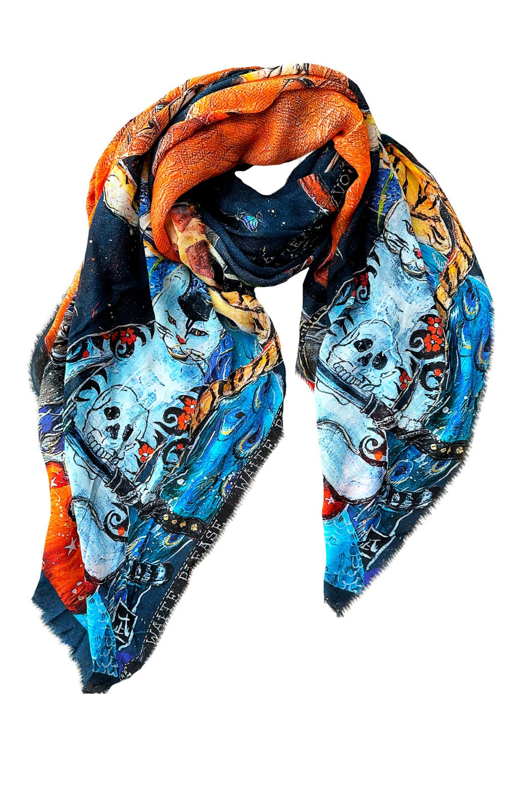 Fullart Merdes D'Artiste Fullart - Artistico Foulard Unisex Firmato - 140X200cm, art-to-wear, limited edition