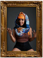 Fullart Merdes D'Artiste Fullart - Artistico Foulard Unisex Firmato - 140X200cm, art-to-wear, limited edition