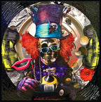 Fullart Ministry Of Smile Fullart - Artistico Foulard Unisex Firmato - 140X200cm, art-to-wear, limited edition