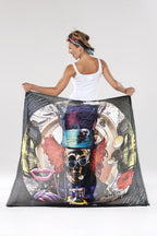 Fullart Ministry Of Smile Fullart - Artistico Foulard Unisex Firmato - 140X200cm, art-to-wear, limited edition