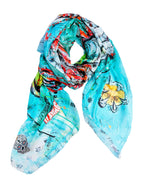 Fullart Platinum Egoiste  -  Artistico  Foulard Unisex Firmato - 140X200cm, art-to-wear, limited edition