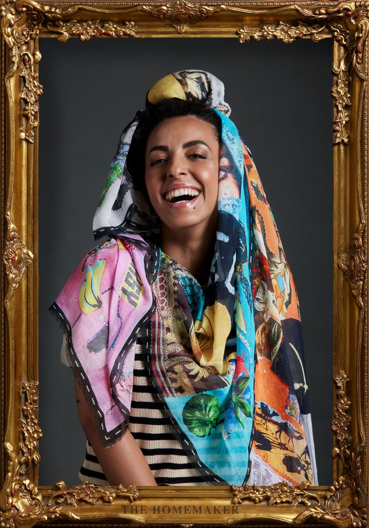 Fullart Pop Fan - Artistico Foulard Unisex Firmato - 140X140cm, art-to-wear, limited edition