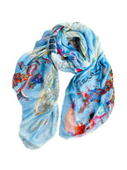 FullArt PURITY SOUL - Artistico  Foulard Unisex Firmato - 140X200cm, Multiplo d’arte da indossare, limited edition -