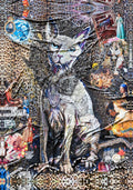 Fullart Stregatto - Artistico Foulard Unisex Firmato - 140X200cm, art-to-wear, limited edition