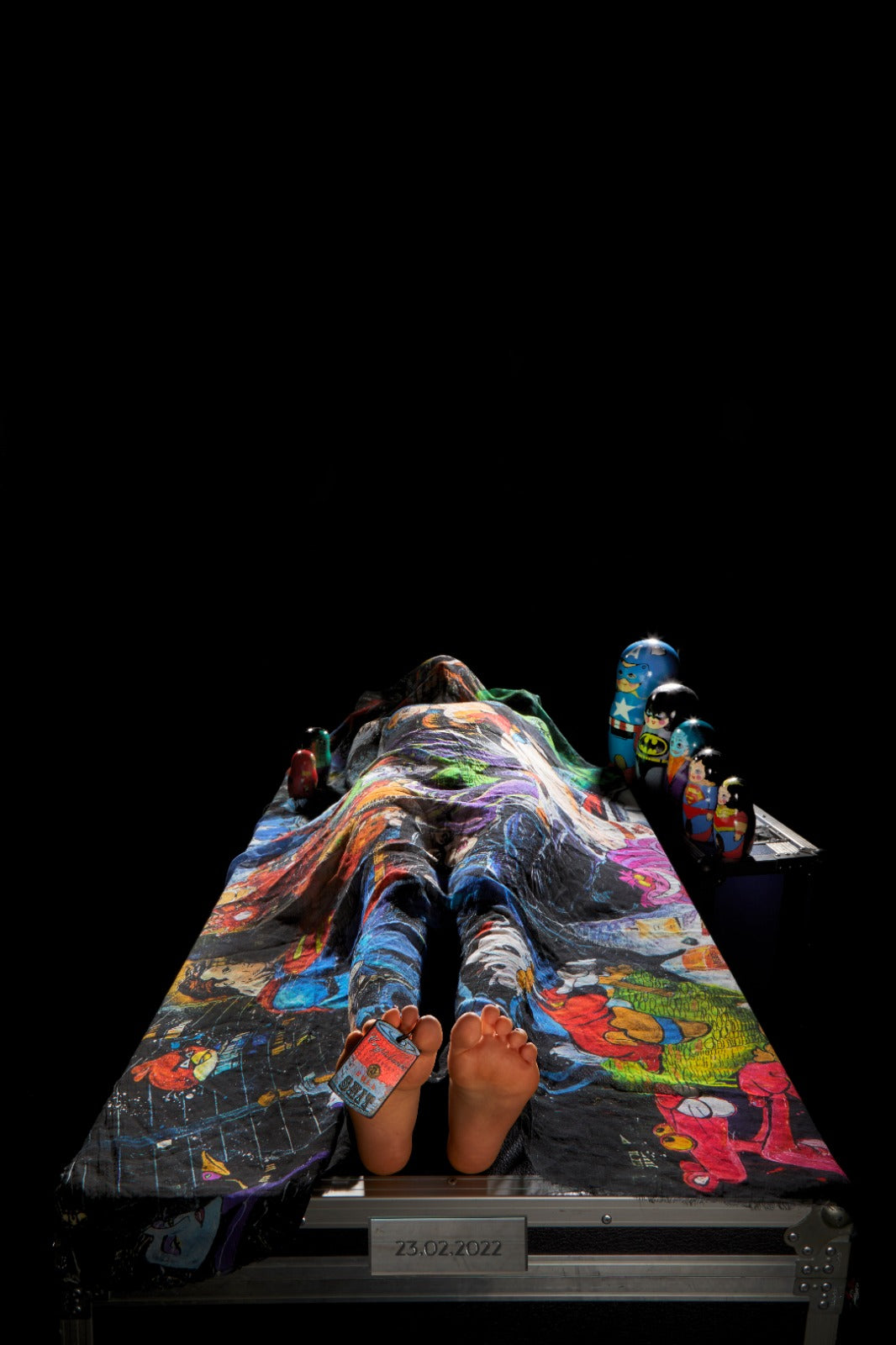 Fullart The Last Dinner Of Power  - Artistico Foulard Unisex Firmato - 140X200cm, art-to-wear, limited edition