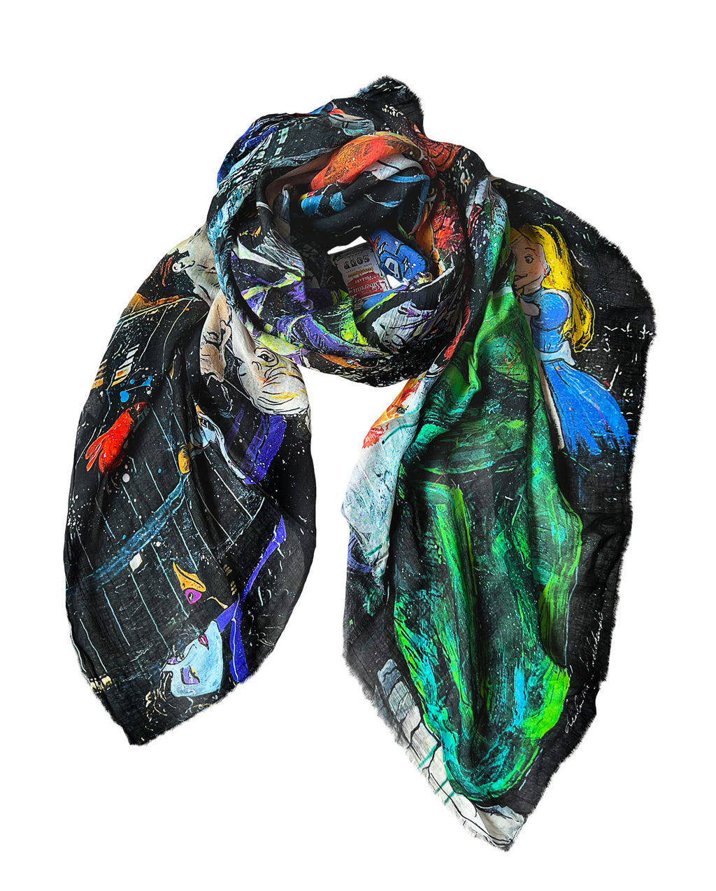 Fullart The Last Dinner Of Power  - Artistico Foulard Unisex Firmato - 140X200cm, art-to-wear, limited edition