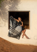 FullArt White Power -  Artistico  Foulard Unisex Firmato - 140X140cm, Art to wear, limited edition