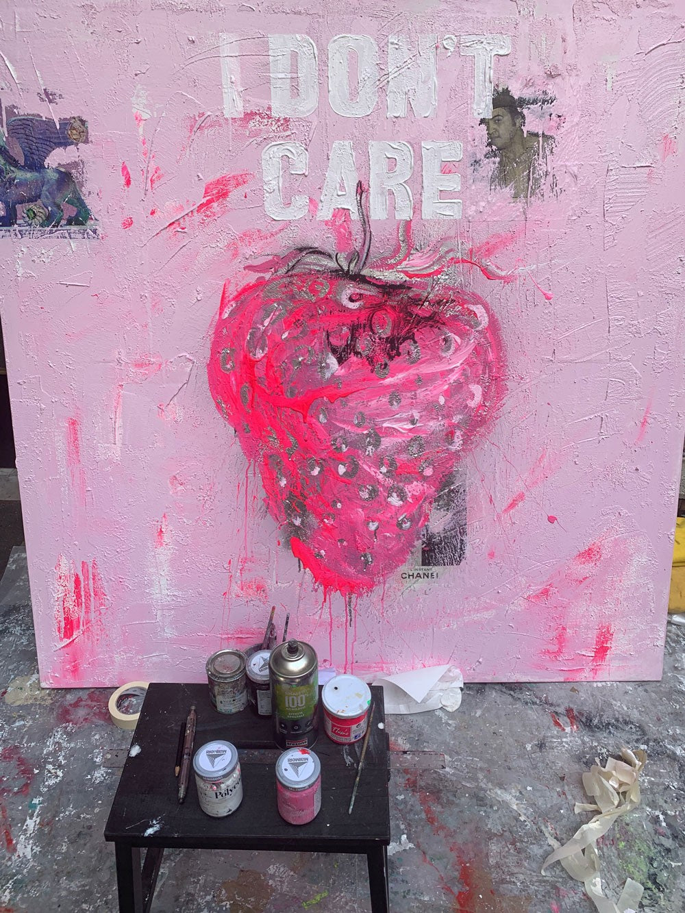 I Dont Care 150X150Cm, 2019