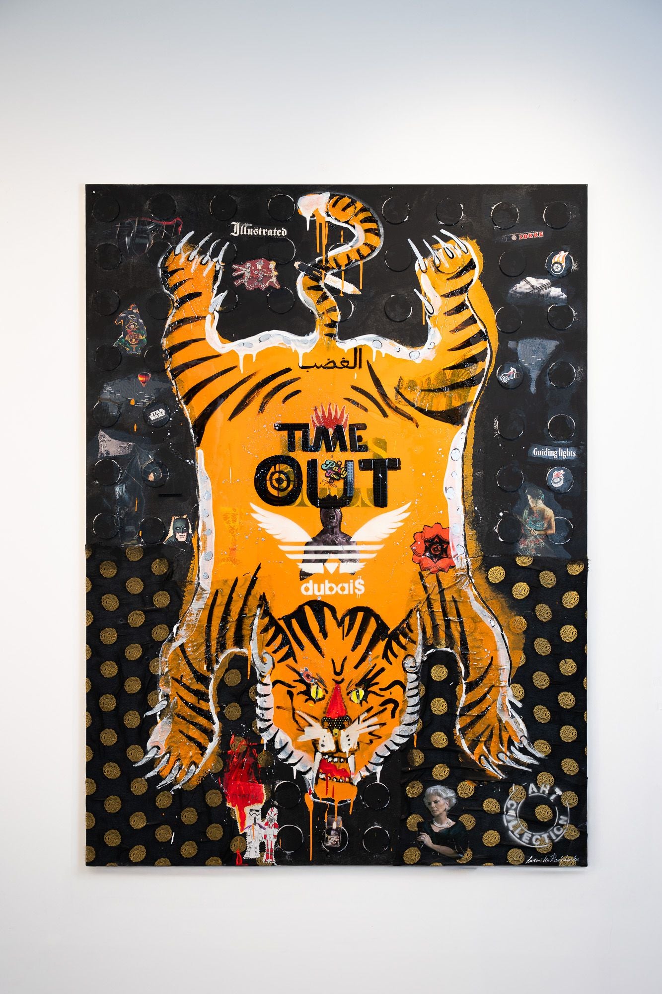IRA, Art Work 190X140cm,  Art Series THE WINGS of POWER 2025, Dubai