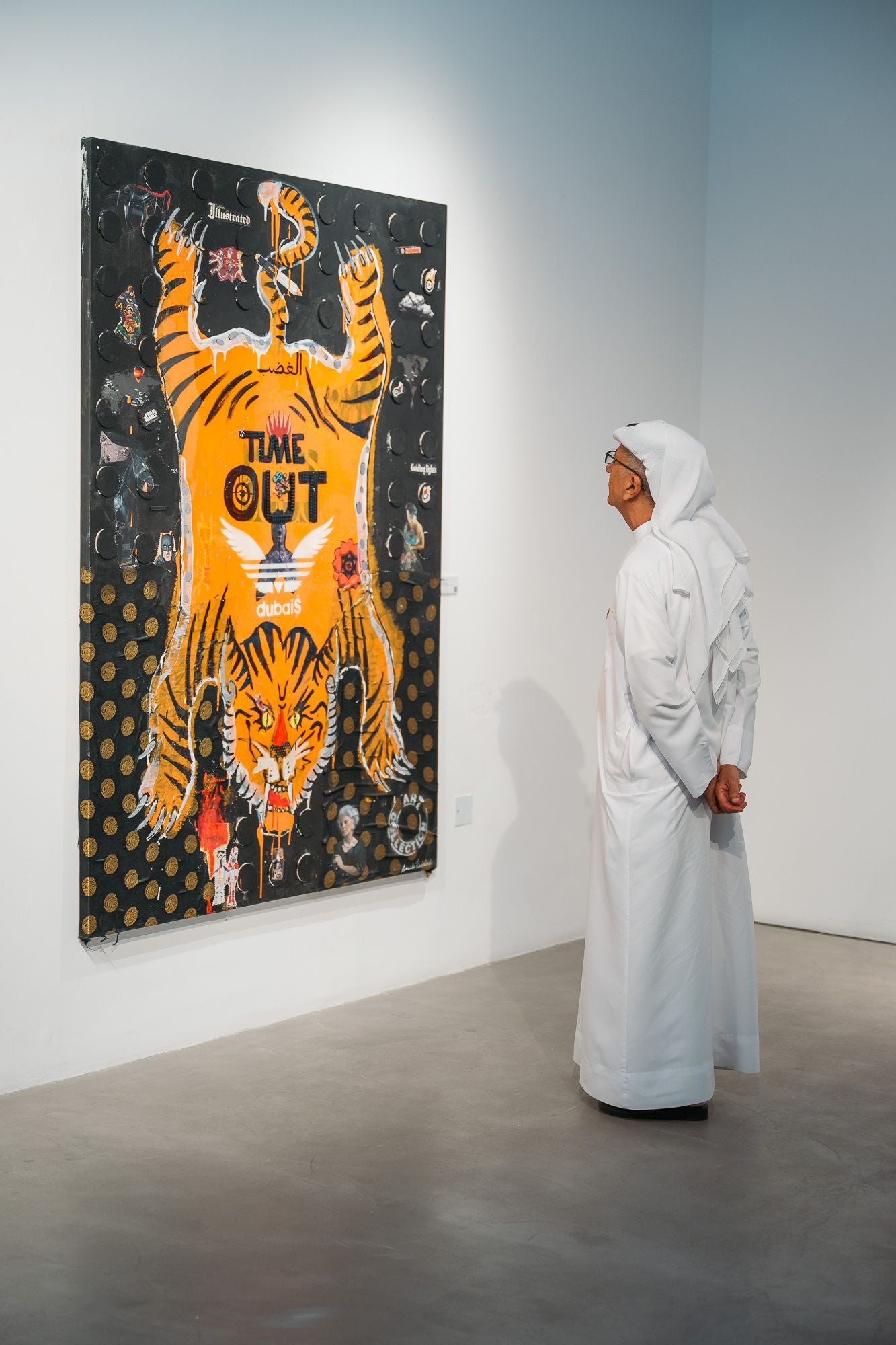 IRA, Art Work 190X140cm,  Art Series THE WINGS of POWER 2025, Dubai