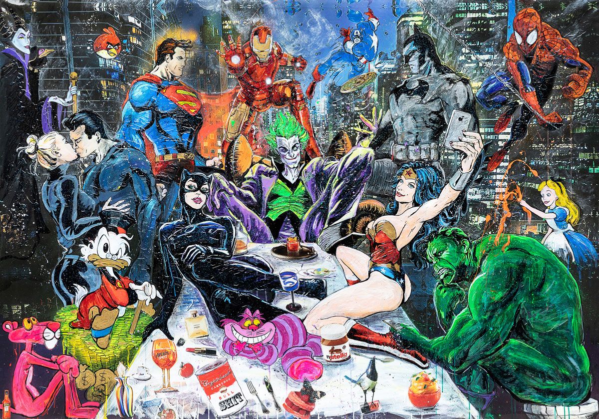 Last Dinner Of Power, 140X200, 2022