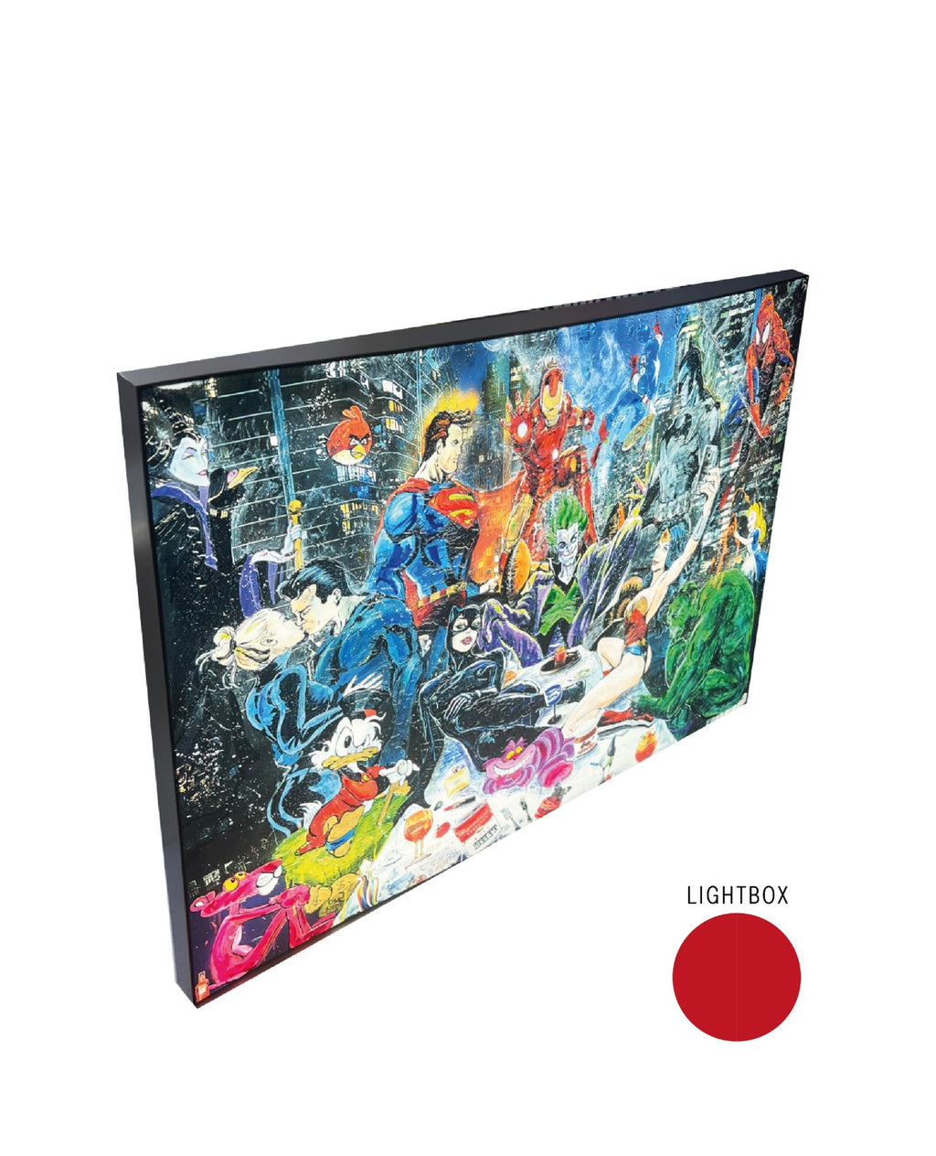 Last Dinner Of Power, Light Box113X160, 2022