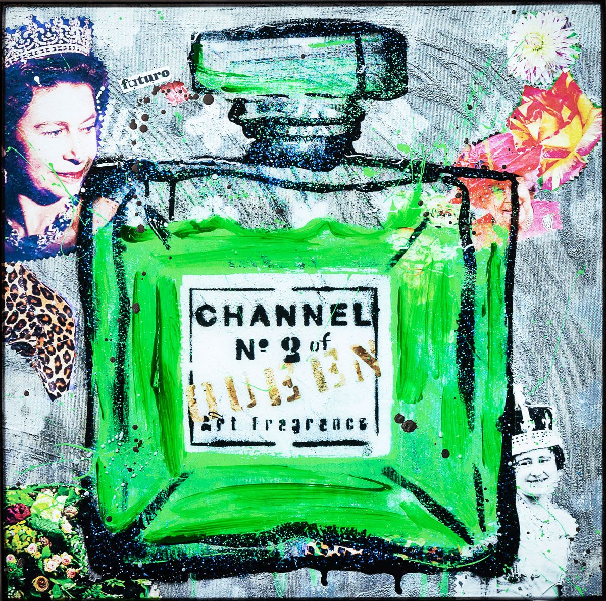 Light Box Channel 50X50 Queen N°2 Multiplo Darte