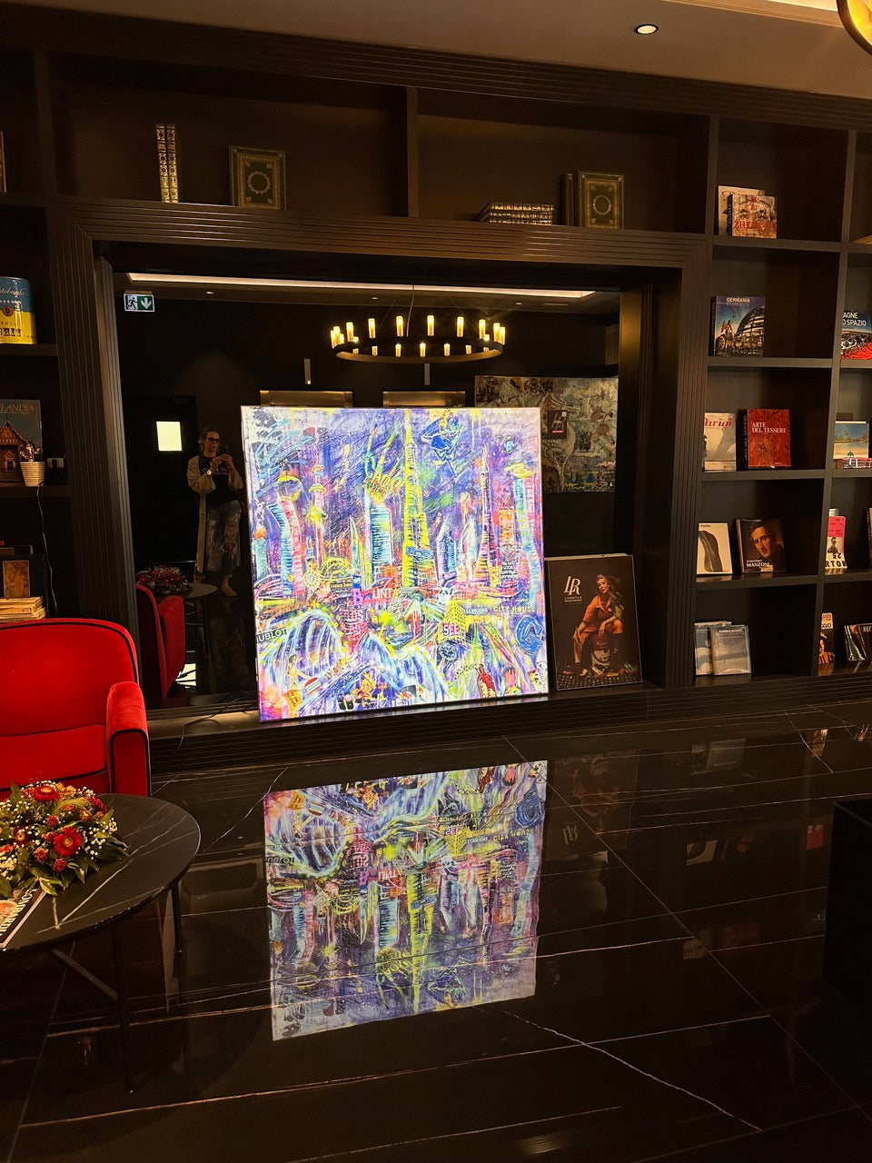 Light Box Dubai Experience  Art Design -2023 150 X 150 X 10Cm, Multiplo Darte