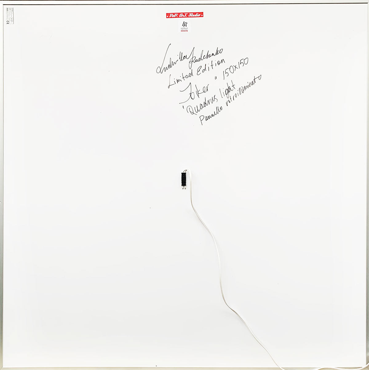 Light Box Dubai Experience  Art Design -2023 150 X 150 X 10Cm, Multiplo Darte