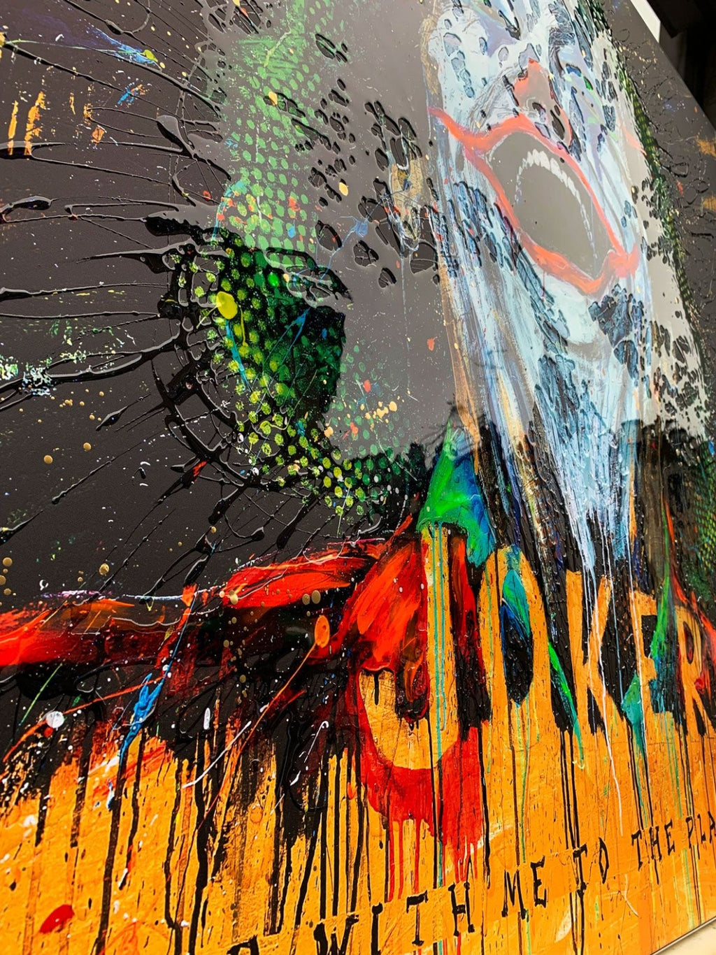 Light Box Joker  Art Design -2021 150X150X10Cm, Multiplo Darte