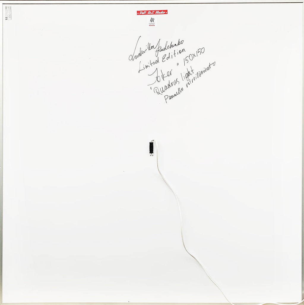 Light Box Joker  Art Design -2021 150X150X10Cm, Multiplo Darte