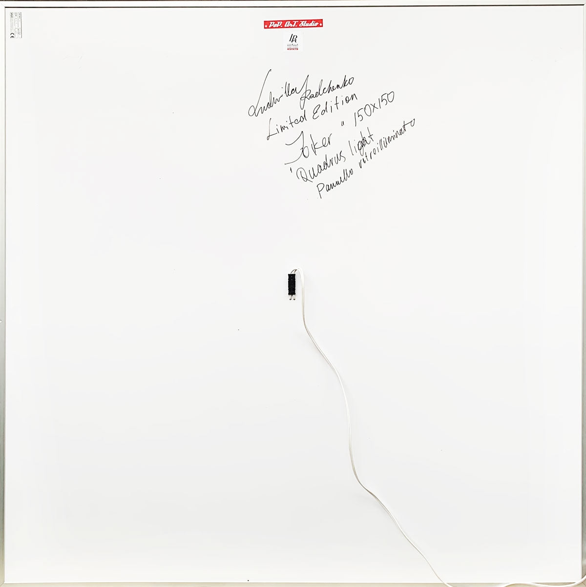 Light Box Joker  Art Design -2021 150X150X10Cm, Multiplo Darte