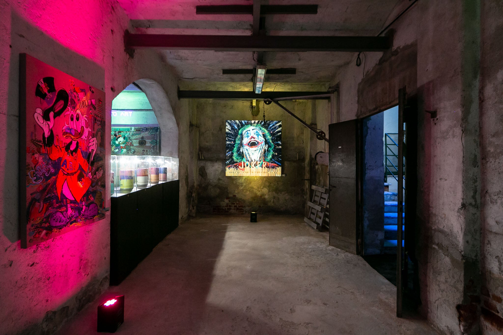 Light Box Joker  Art Design -2021 150X150X10Cm, Multiplo Darte