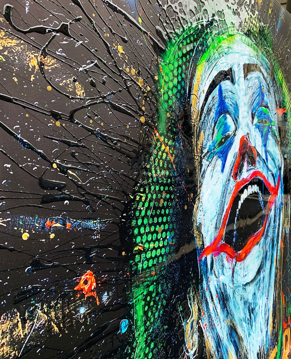 Light Box Joker  Art Design -2021 150X150X10Cm, Multiplo Darte