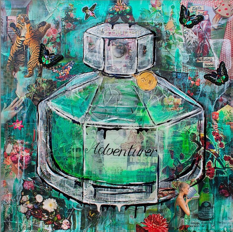 Luxury FullArt In Seta 100% ADVENTURER 140X140 Reborn - Fabrique Du Fragrance limited edition