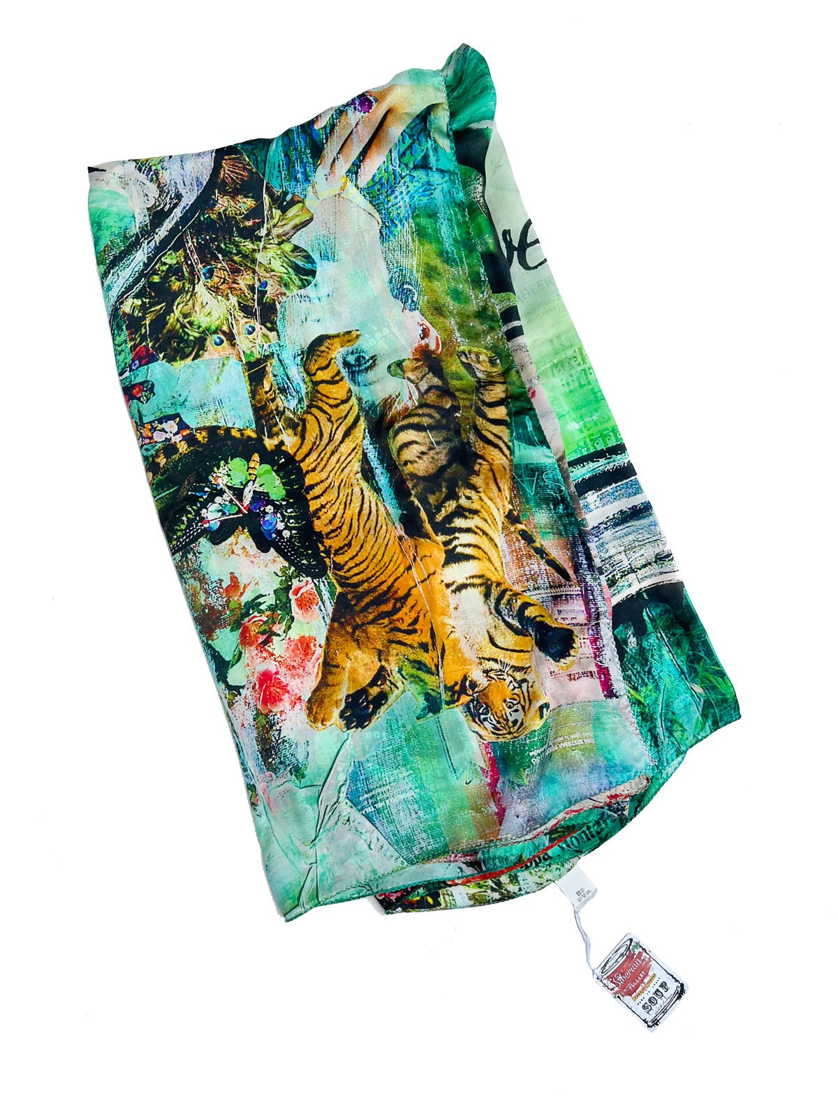 Luxury FullArt In Seta 100% ADVENTURER 140X140 Reborn - Fabrique Du Fragrance limited edition