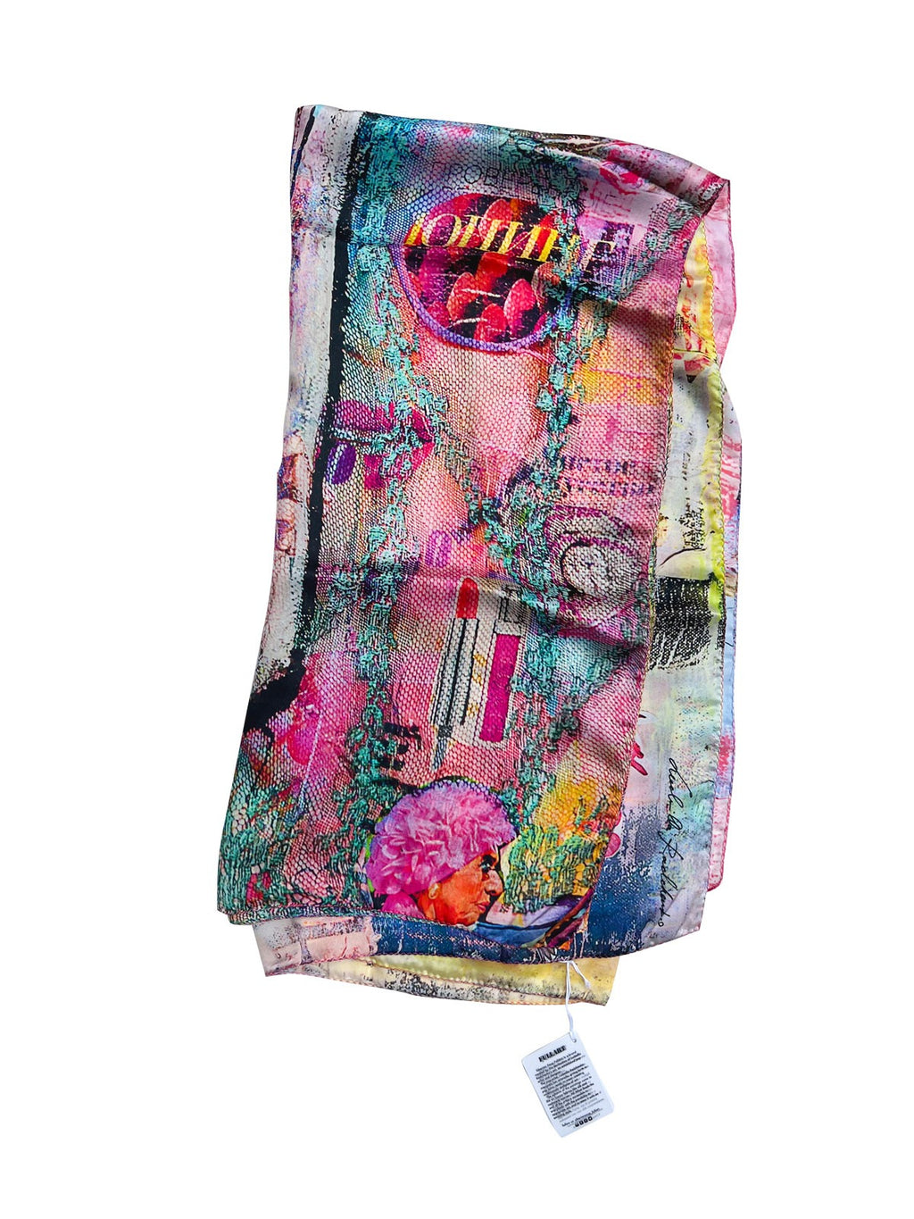 Luxury FullArt In Seta EXECUTIVE - Artistico Foulard Unisex Firmato - 140X140cm, art-to-wear, limited edition