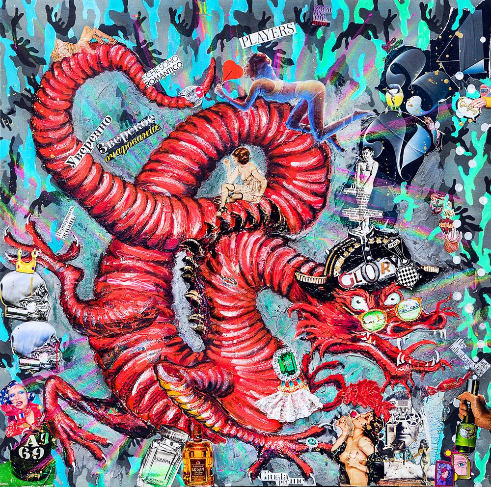 Napoleon Time, Artwork 130X130Cm, Anno 2016/2017