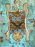 PIGRIZIA, Art Work 190X140, Art Series THE WINGS of POWER 2025, Dubai
