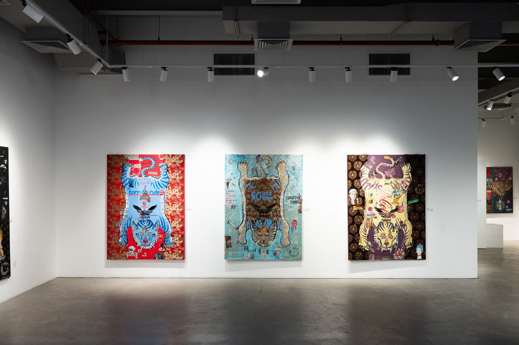 PIGRIZIA, Art Work 190X140, Art Series THE WINGS of POWER 2025, Dubai