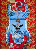 PRIDE, Art Work 190X140 cm,  Art Series THE WINGS of POWER 2025, Dubai