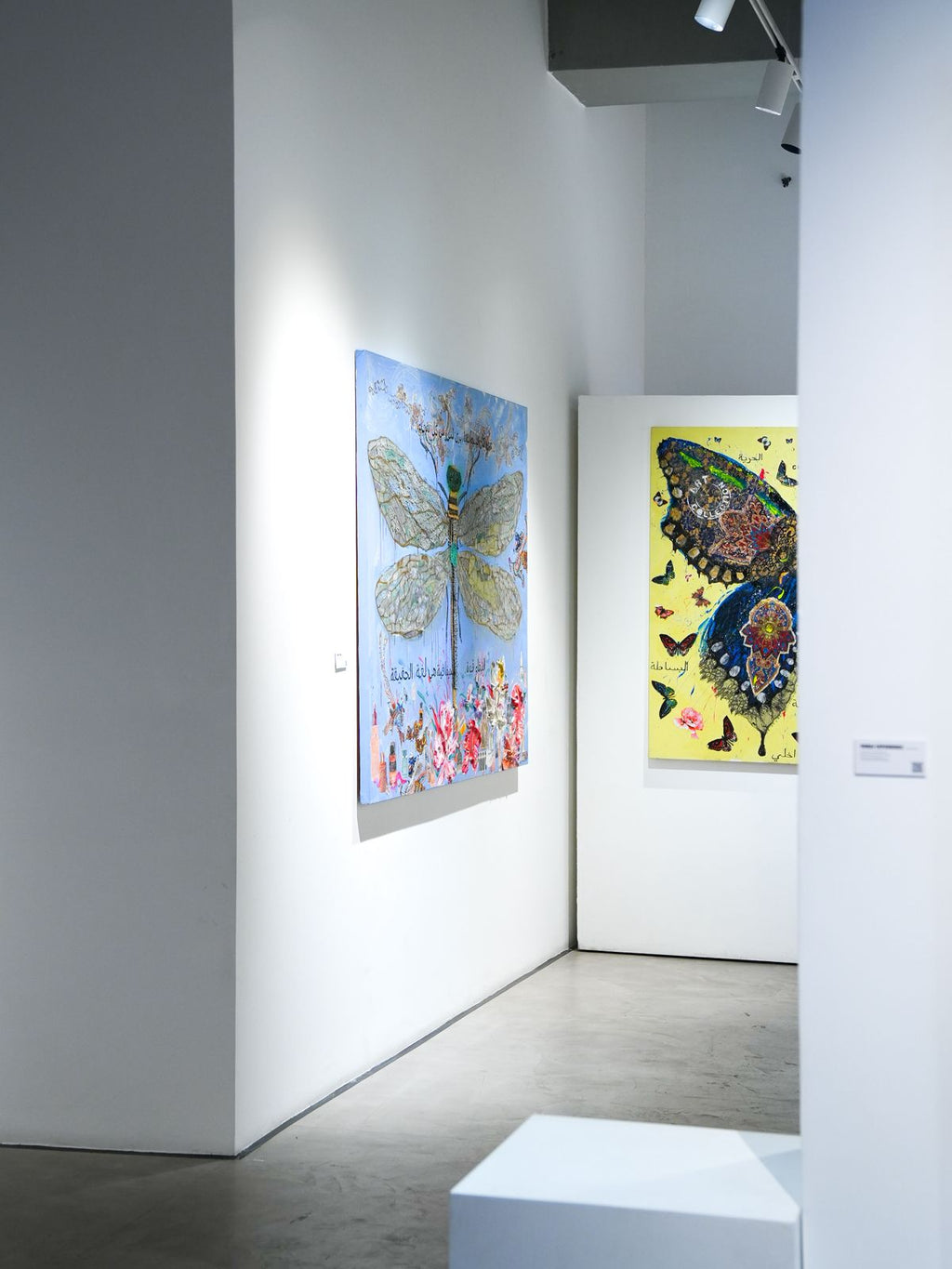 PURITY SOUL, Art Work 140x190cm,  Art Series THE WINGS of POWER 2025, Dubai.