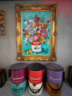 Crypto Flowers, Opera Darte 100X70Cm (130X100Cm Con Cornice), 2024, Pezzo Unico