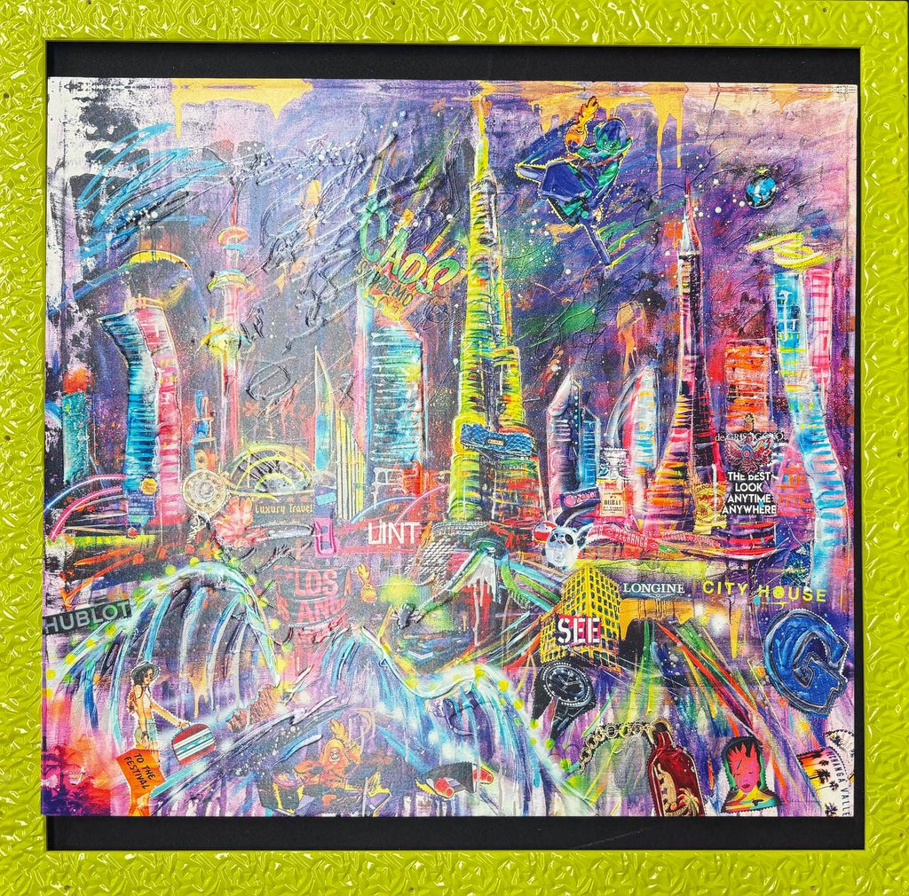 Dubai Experience 100 x 110 cm · Art Garage