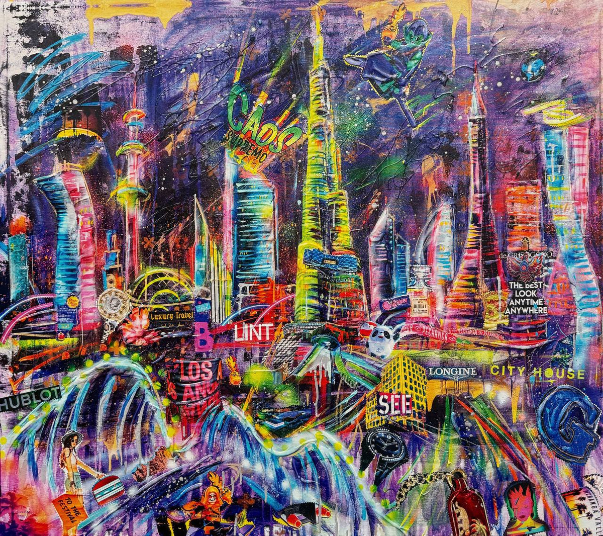 Dubai Experience 100 x 110 cm · Art Garage