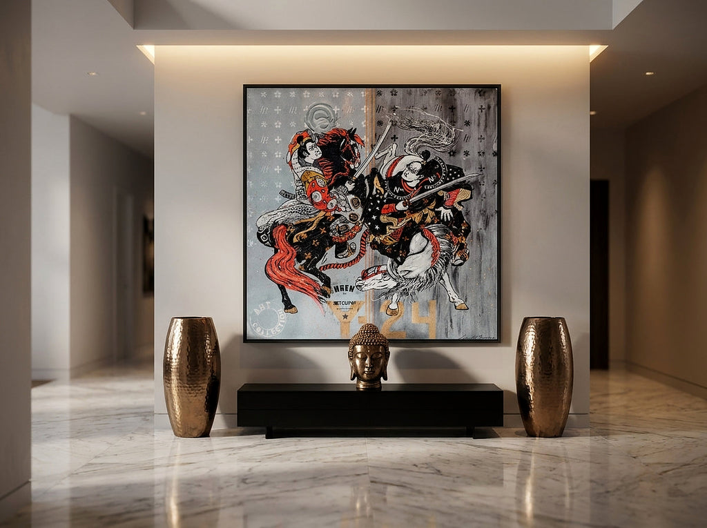 Fighting Samurai — Multiple Art, Limited Edition