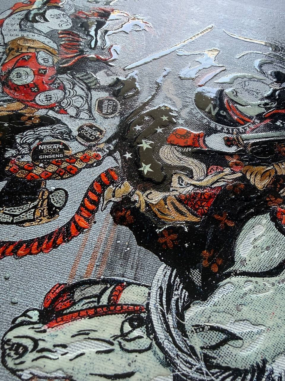 Fighting Samurai — FullArt Multiple, Limited Edition
