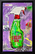 Fresh Air Green, Artwork 44X24Cm