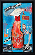 Fresh Air Red, Artwork 44X24Cm