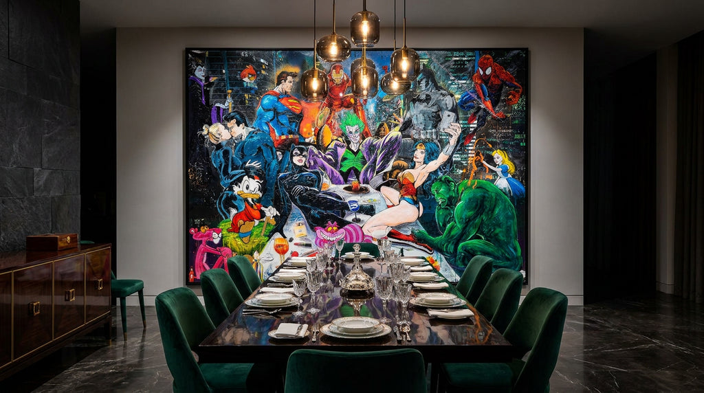 Last Dinner of Power — FullArt Multiple, Limited Edition