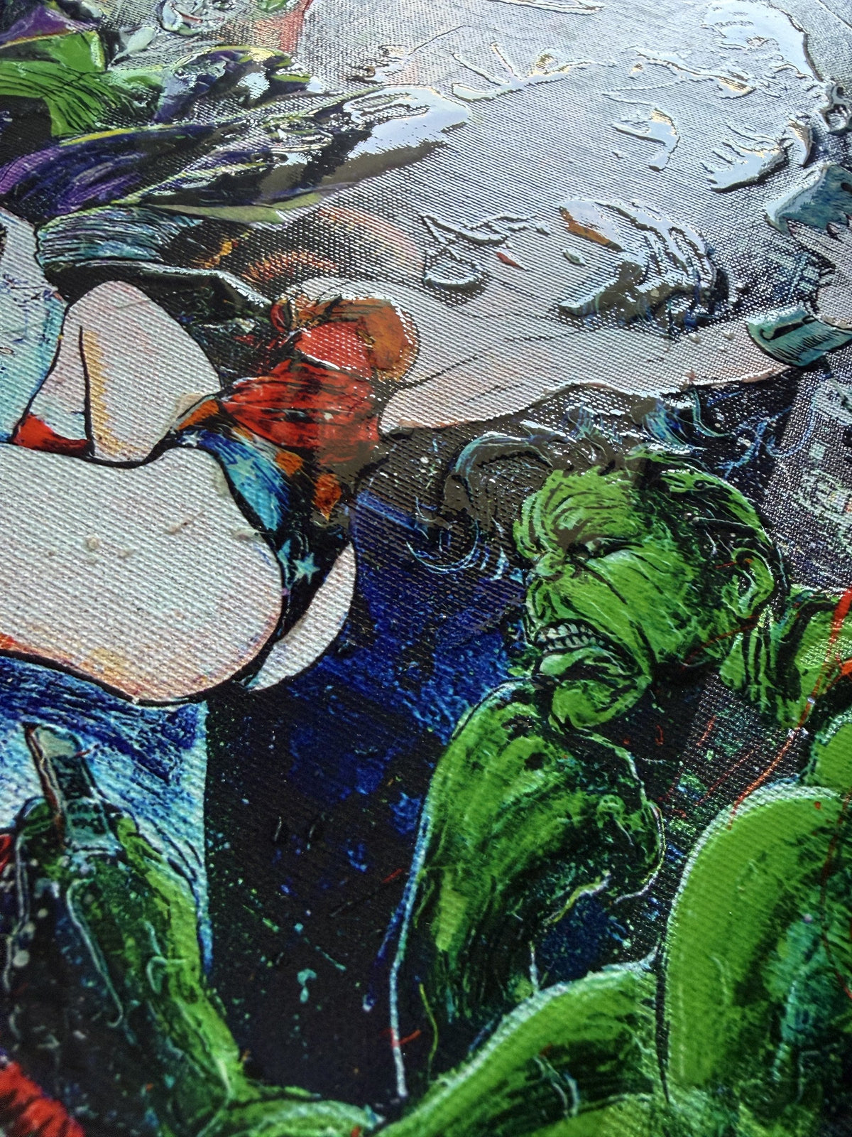 Last Dinner of Power 110 x 150 cm · Art Garage