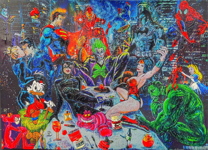 Last Dinner of Power · ReArt Estate 110x150cm