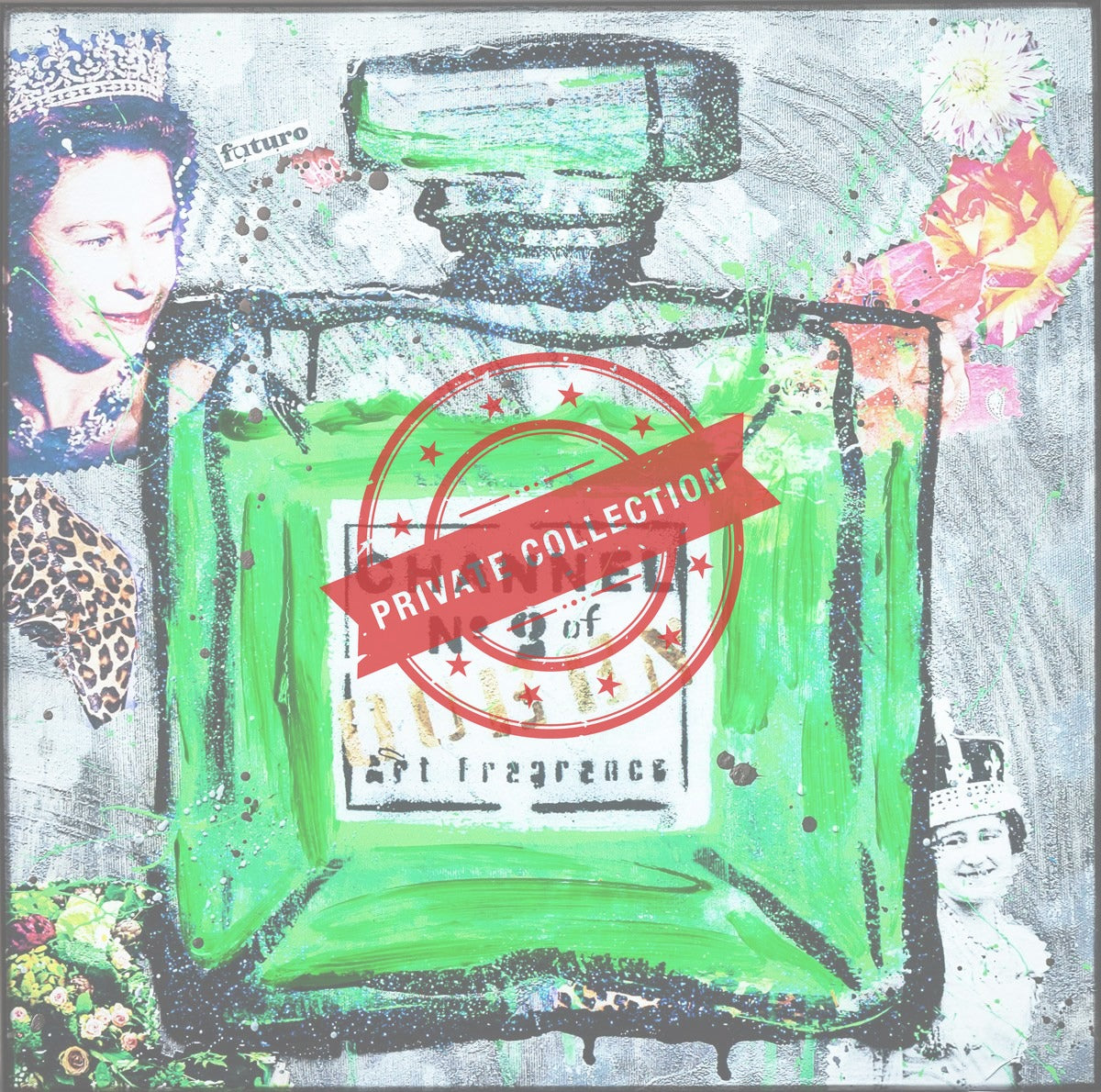 Light Box Channel 50X50 Queen N°2 Multiplo Darte